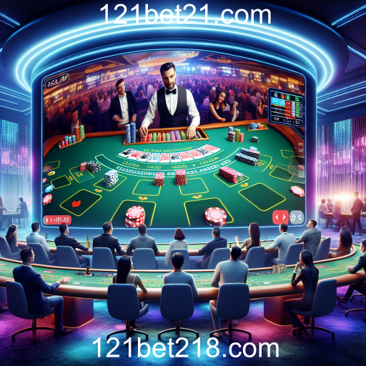 A Emoção dos Cassinos Ao Vivo no 121bet21.com
